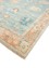 cyanna blue wool Hand Knotted Rug - FloorShot cyanna blue wool Hand Knotted Rug - FloorShot