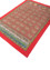 pichwai red and orange cotton cloth ART WORK Rug - FloorShot pichwai red and orange cotton cloth ART WORK Rug - FloorShot