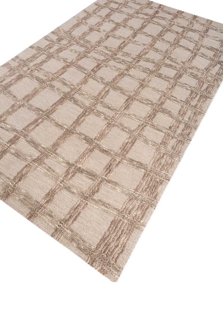 modo grey and black wool Hand Tufted Rug - FloorShot