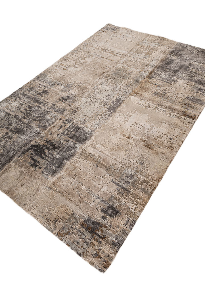 provenance ivory wool and bamboo silk Hand Knotted Rug - FloorShot provenance ivory wool and bamboo silk Hand Knotted Rug - FloorShot
