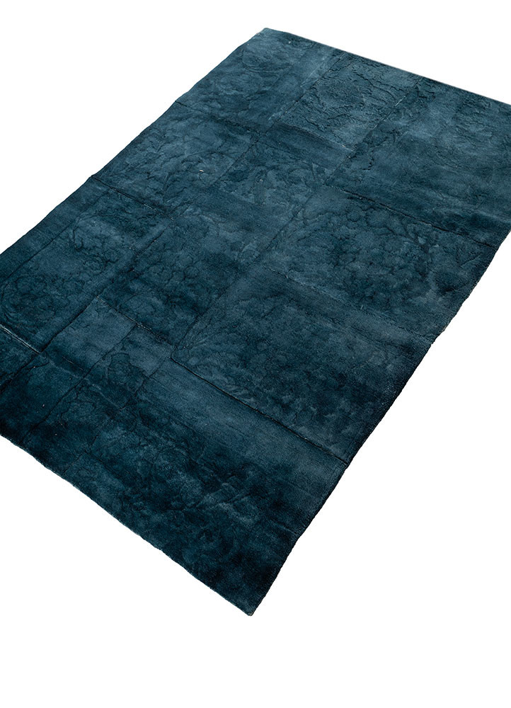 lacuna pink and purple wool Hand Knotted Rug - FloorShot lacuna pink and purple wool Hand Knotted Rug - FloorShot