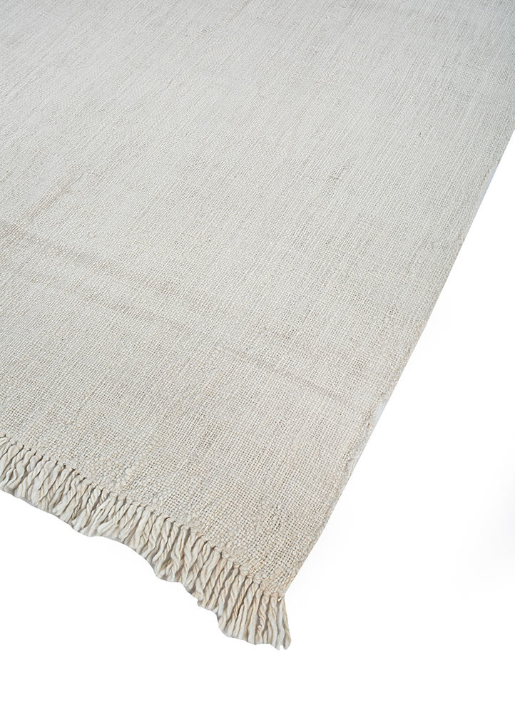 bespoke sile ivory wool Hand Loom Rug - FloorShot bespoke sile ivory wool Hand Loom Rug - FloorShot
