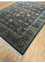aurora blue wool and silk Hand Knotted Rug - FloorShot aurora blue wool and silk Hand Knotted Rug - FloorShot
