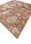 erbe red and orange wool Hand Knotted Rug - FloorShot erbe red and orange wool Hand Knotted Rug - FloorShot