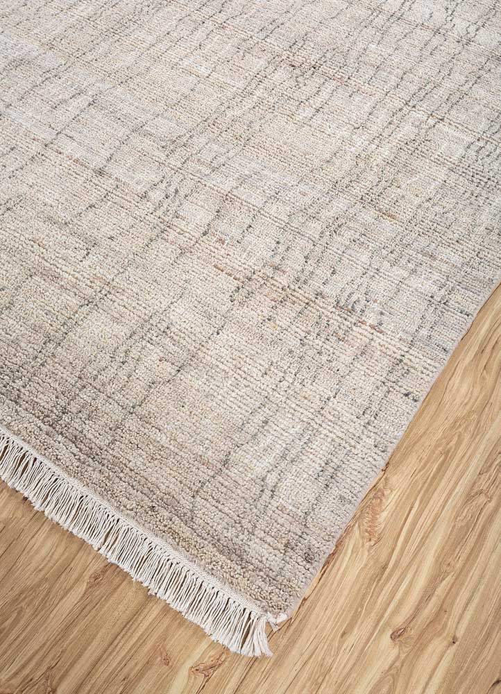 manifest ivory wool Hand Knotted Rug - FloorShot