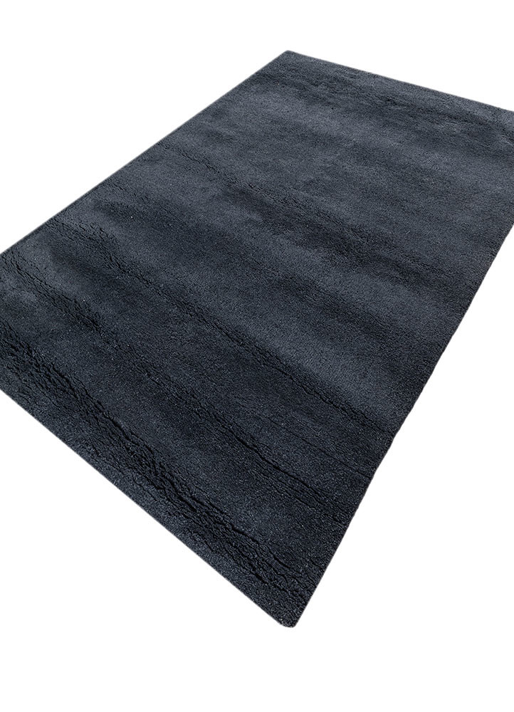 manifest blue wool and silk Hand Knotted Rug - FloorShot manifest blue wool and silk Hand Knotted Rug - FloorShot