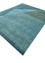 free verse by kavi blue wool and silk Hand Knotted Rug - FloorShot free verse by kavi blue wool and silk Hand Knotted Rug - FloorShot