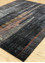 unstring by kavi grey and black wool and bamboo silk Hand Knotted Rug - FloorShot unstring by kavi grey and black wool and bamboo silk Hand Knotted Rug - FloorShot