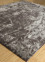 unstring by kavi grey and black wool and bamboo silk Hand Knotted Rug - FloorShot unstring by kavi grey and black wool and bamboo silk Hand Knotted Rug - FloorShot