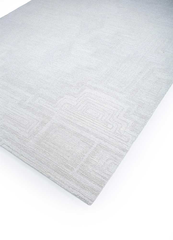 imara ivory wool Hand Tufted Rug - FloorShot