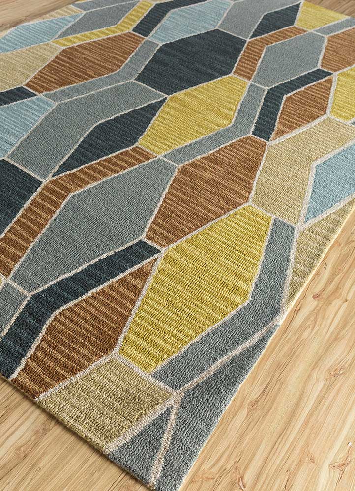 acar multi wool Hand Tufted Rug - FloorShot acar multi wool Hand Tufted Rug - FloorShot