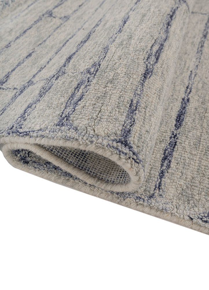 aprezo blue wool Hand Tufted Rug - FloorShot aprezo blue wool Hand Tufted Rug - FloorShot