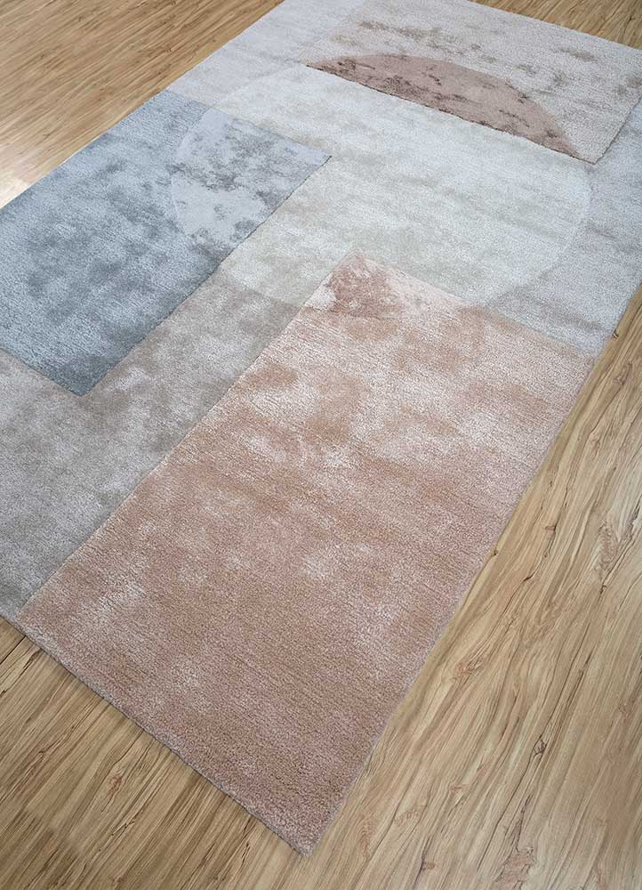 caliedo ivory wool and viscose Hand Tufted Rug - FloorShot