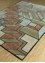 archetype beige and brown wool and viscose Hand Tufted Rug - FloorShot archetype beige and brown wool and viscose Hand Tufted Rug - FloorShot