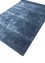 cera blue viscose Hand Tufted Rug - FloorShot cera blue viscose Hand Tufted Rug - FloorShot