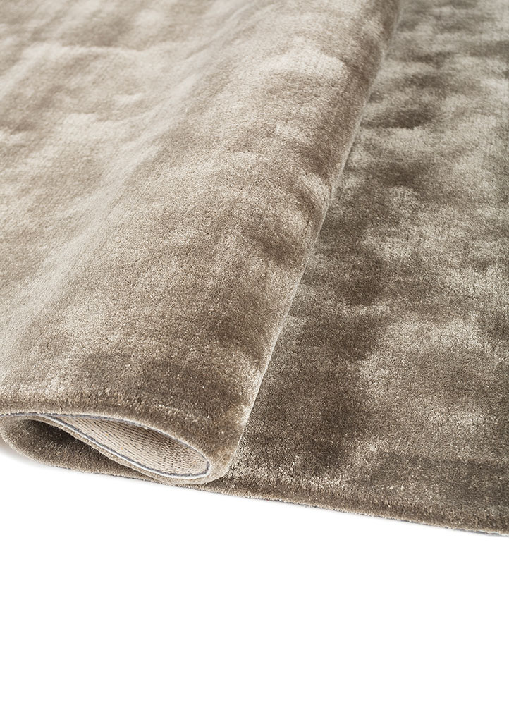 cera green viscose Hand Tufted Rug - FloorShot