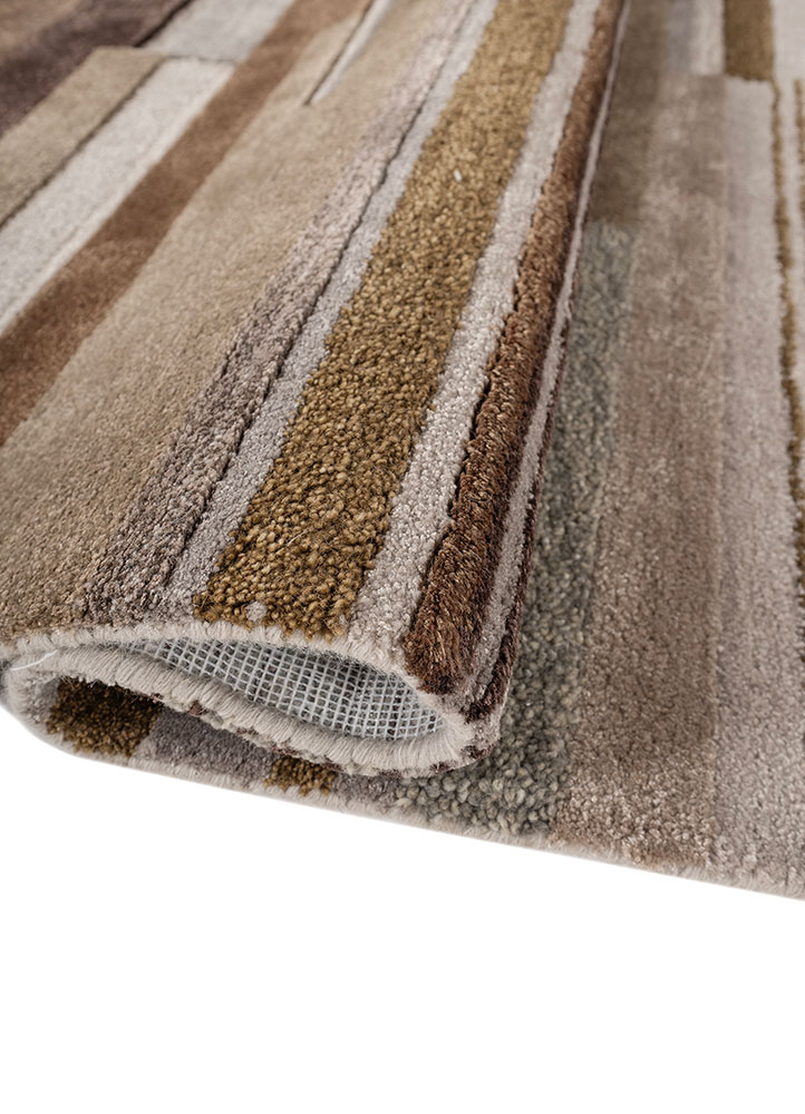 acar grey and black wool and viscose Hand Tufted Rug - FloorShot acar grey and black wool and viscose Hand Tufted Rug - FloorShot