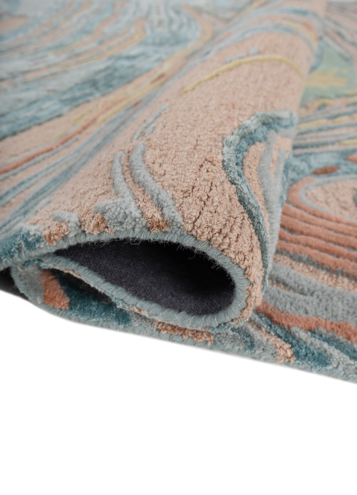 genesis green wool and viscose Hand Tufted Rug - FloorShot genesis green wool and viscose Hand Tufted Rug - FloorShot