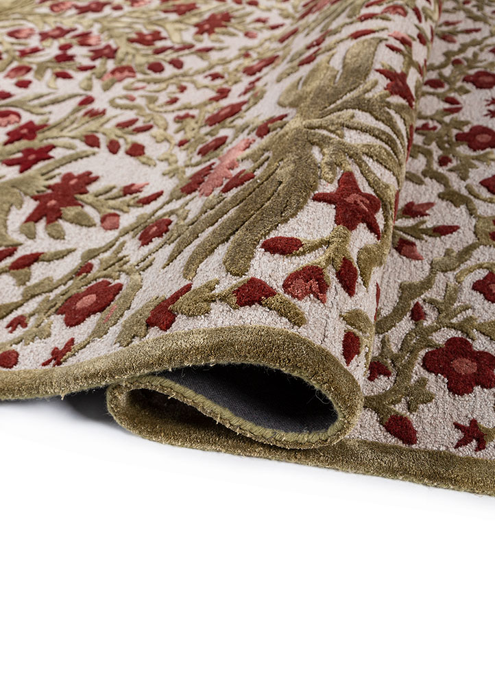 bodhi ivory wool and viscose Hand Tufted Rug - FloorShot