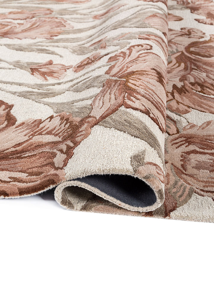 nebulora ivory wool and viscose Hand Tufted Rug - FloorShot