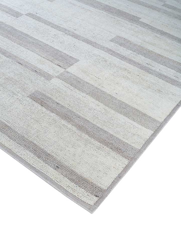 manifest ivory afghan wool Hand Knotted Rug - FloorShot