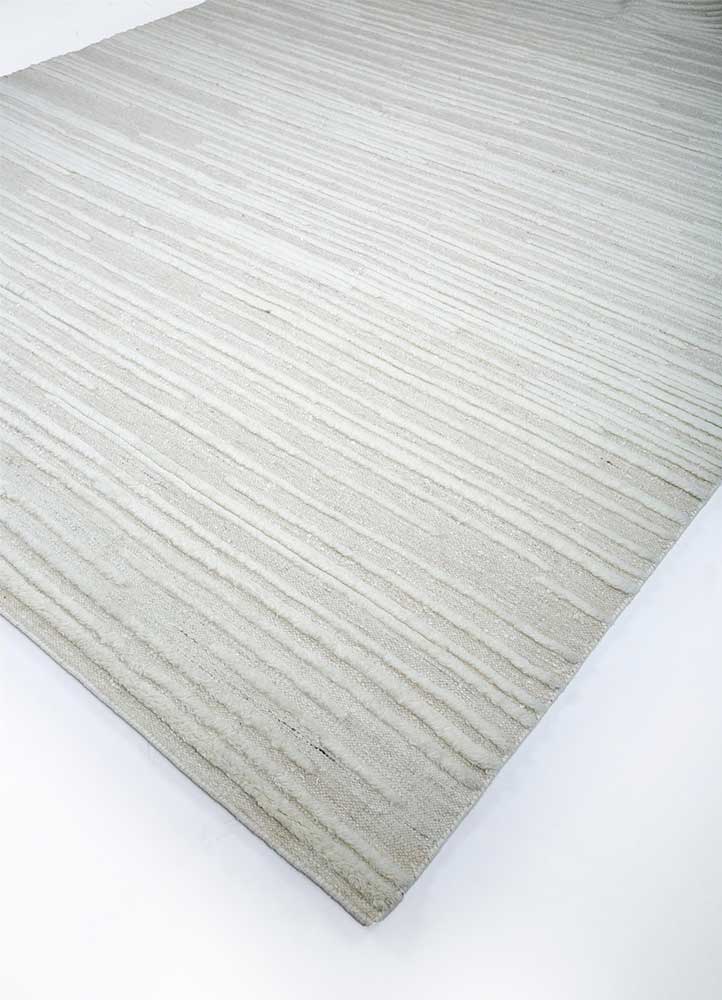 manifest ivory wool Hand Knotted Rug - FloorShot