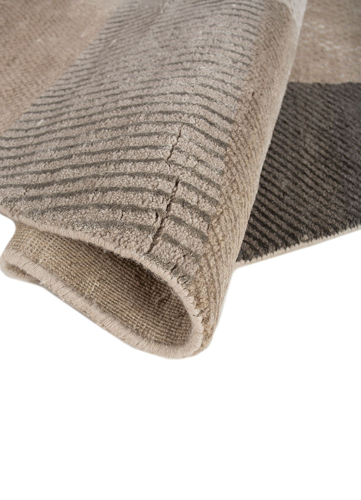 chaos theory by kavi ivory wool and bamboo silk Hand Knotted Rug - FloorShot chaos theory by kavi ivory wool and bamboo silk Hand Knotted Rug - FloorShot