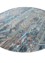 manchaha blue wool and bamboo silk Hand Knotted Rug - FloorShot manchaha blue wool and bamboo silk Hand Knotted Rug - FloorShot