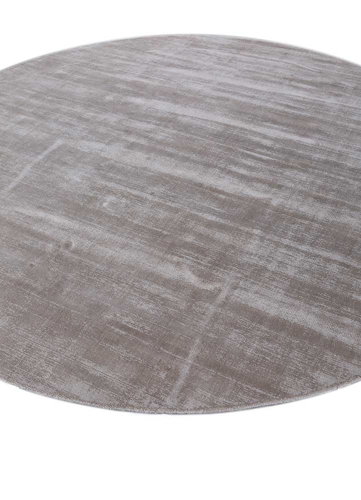 basis grey and black viscose Hand Loom Rug - FloorShot