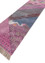 manchaha pink and purple wool and bamboo silk Hand Knotted Rug - FloorShot manchaha pink and purple wool and bamboo silk Hand Knotted Rug - FloorShot