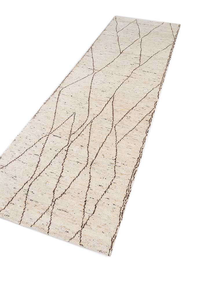 manifest ivory wool Hand Knotted Rug - FloorShot