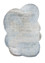 azalea blue bamboo silk and zari Hand Knotted Rug - HeadShot azalea blue bamboo silk and zari Hand Knotted Rug - HeadShot