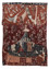 aprezo red and orange wool and bamboo silk Hand Knotted Rug - HeadShot aprezo red and orange wool and bamboo silk Hand Knotted Rug - HeadShot
