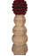 objects beige and brown wool ART WORK Rug - HeadShot objects beige and brown wool ART WORK Rug - HeadShot