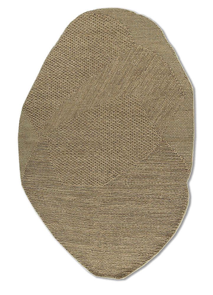 nomadic threads green jute and hemp Flat Weaves Rug - HeadShot