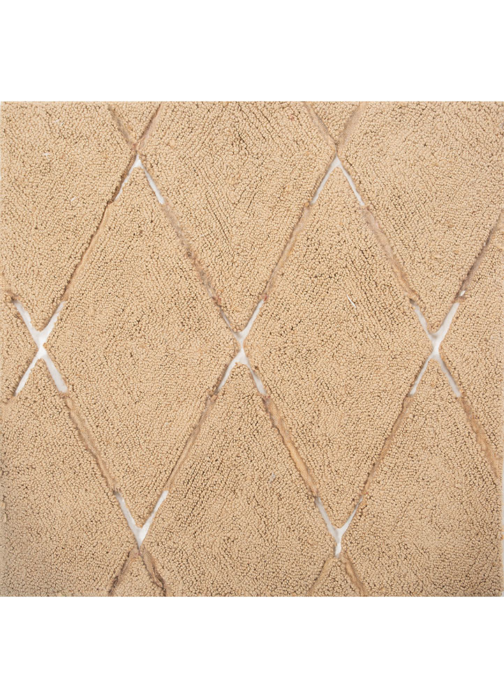  ivory jute and hemp Hand Tufted Rug