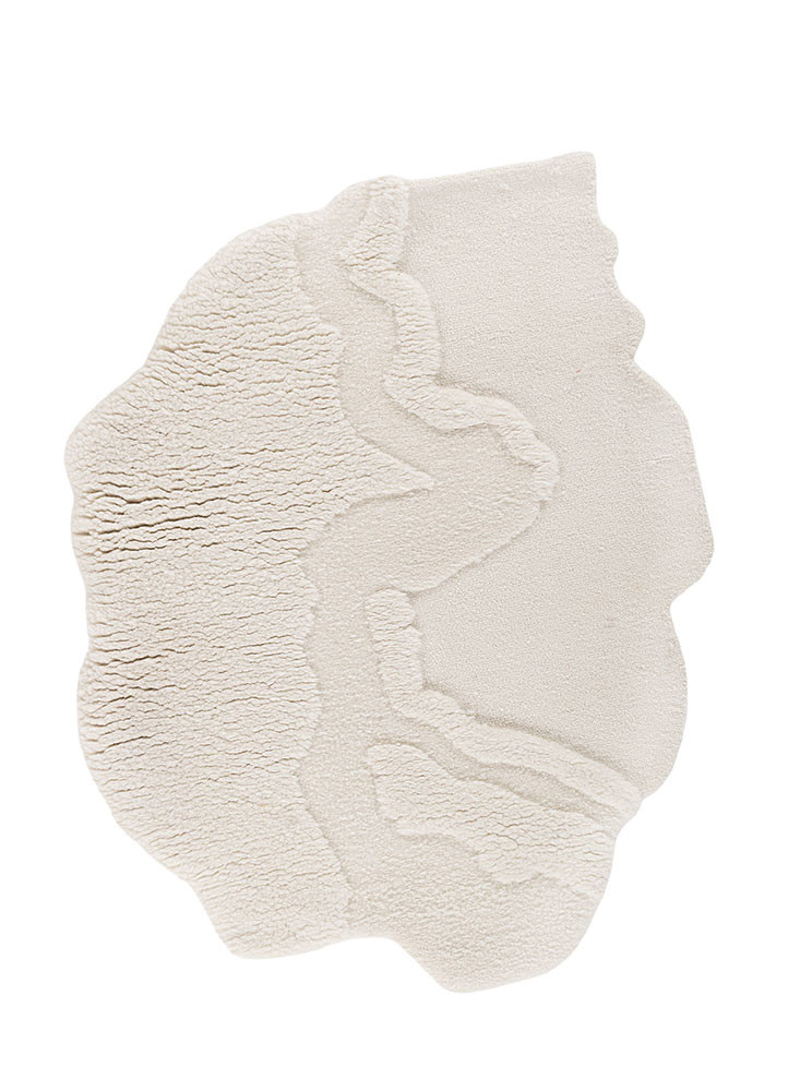  ivory wool Hand Tufted Rug