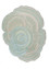 aurelia green wool and viscose Hand Tufted Rug - HeadShot aurelia green wool and viscose Hand Tufted Rug - HeadShot