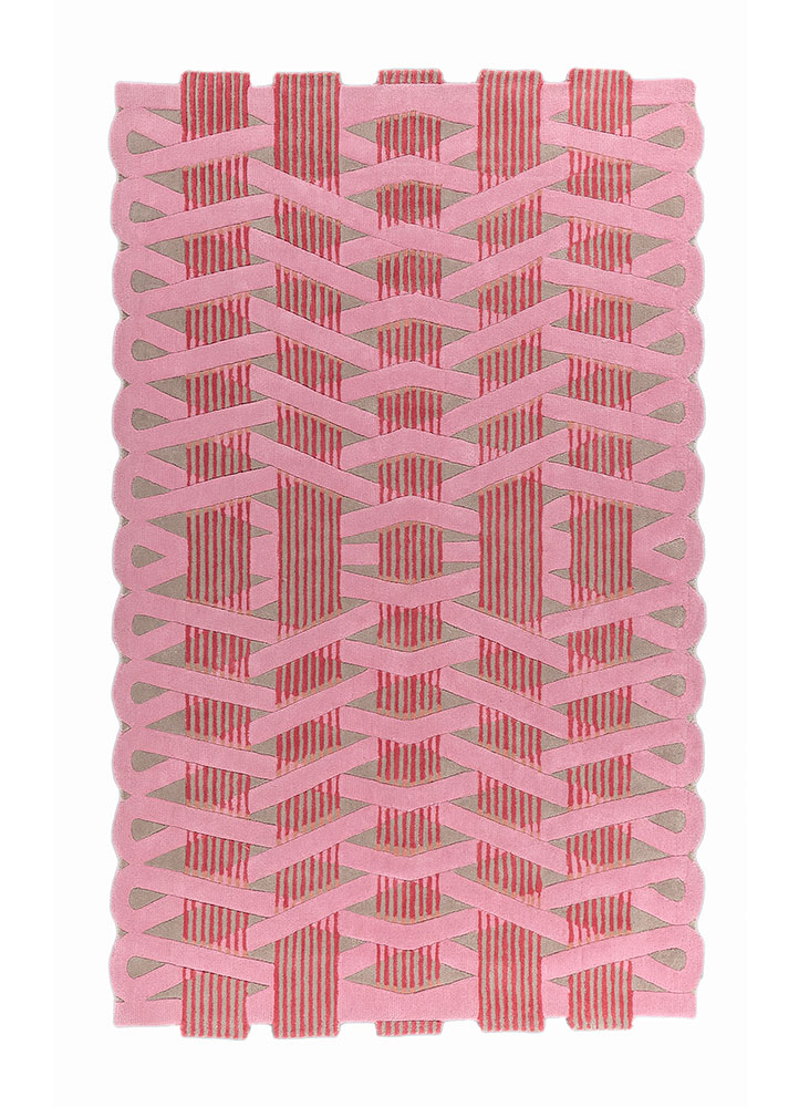 jaipur wunderkammer ivory wool Hand Tufted Rug - HeadShot