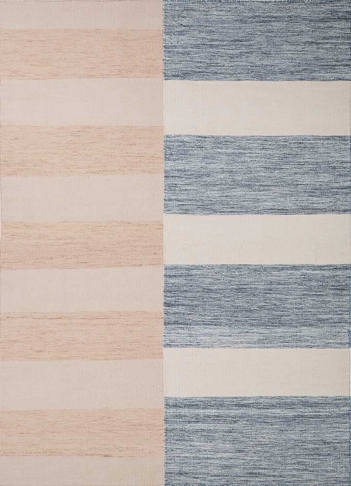  red and orange wool Flat Weaves Rug