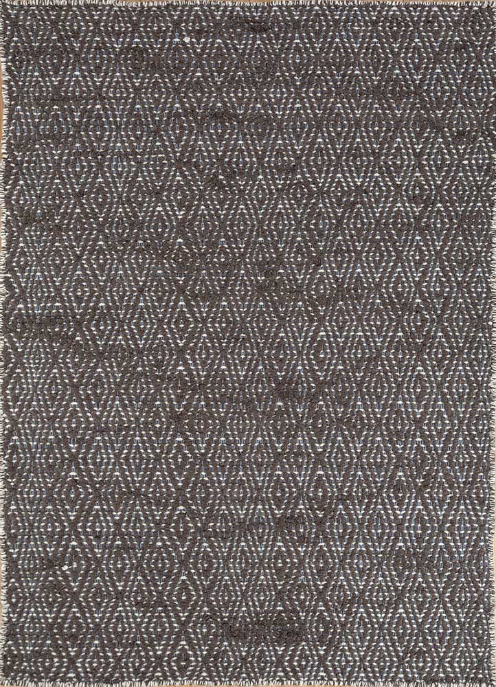  beige and brown wool Flat Weaves Rug