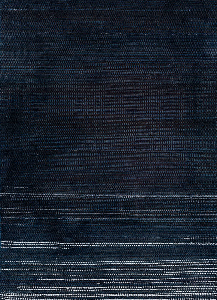  blue wool Flat Weaves Rug