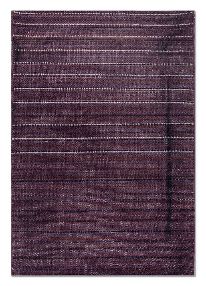  pink and purple wool Flat Weaves Rug