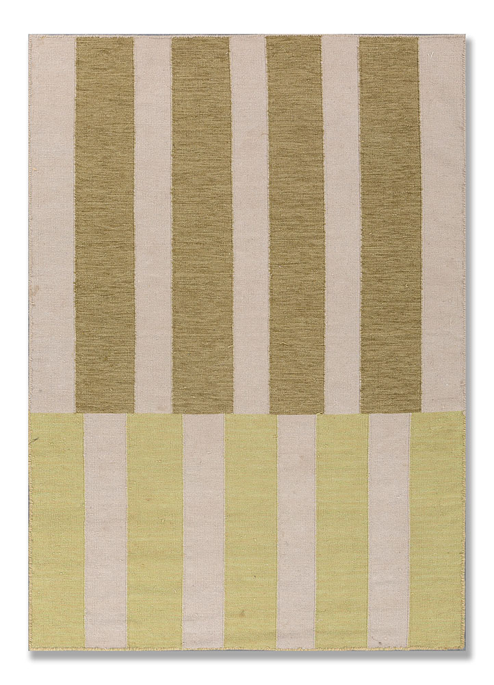  ivory wool Flat Weaves Rug