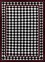 alhambra grey and black wool Flat Weaves Rug - HeadShot alhambra grey and black wool Flat Weaves Rug - HeadShot
