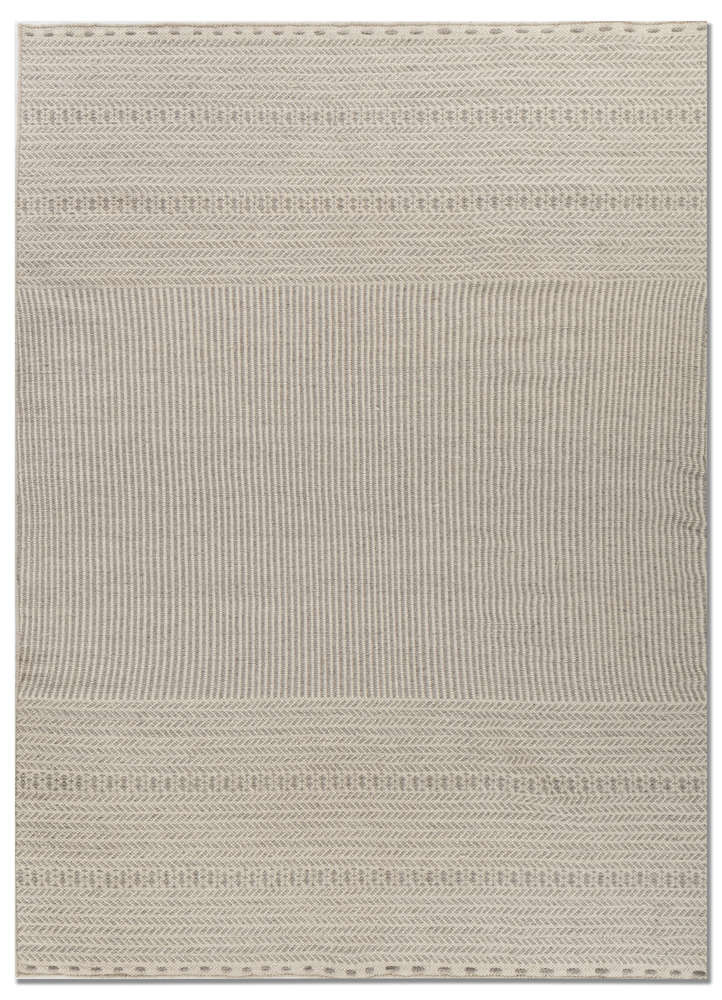  grey and black wool Flat Weaves Rug