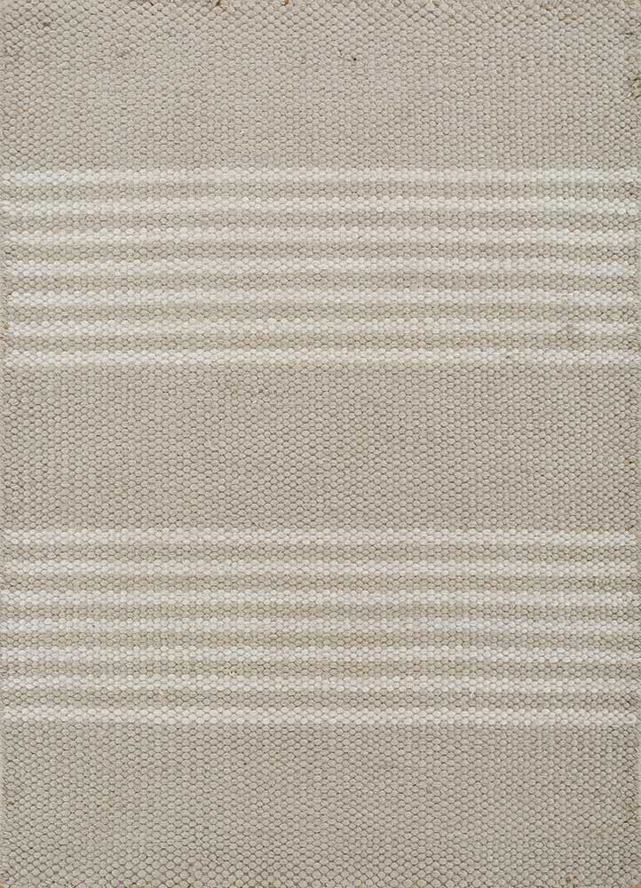 aprezo gold wool Flat Weaves Rug - HeadShot