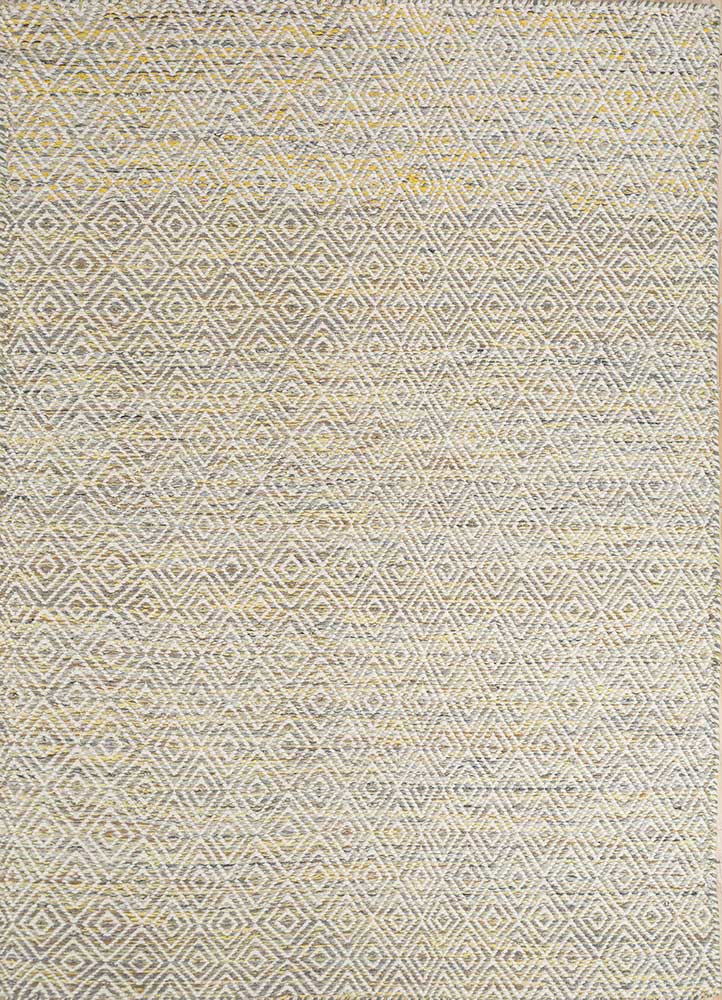  red and orange wool and viscose Flat Weaves Rug