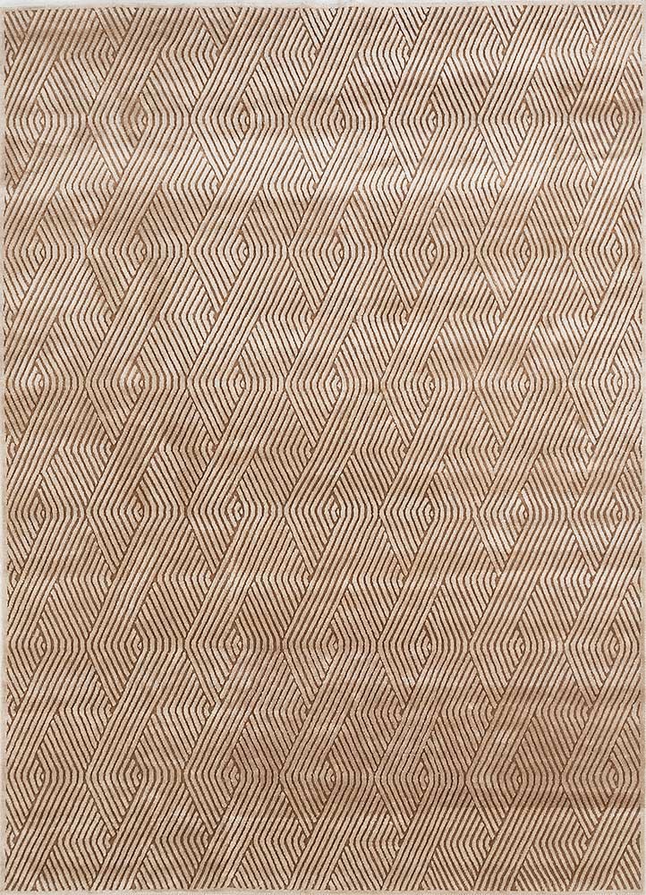  gold bamboo silk Hand Knotted Rug