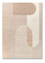 sthir beige and brown wool Hand Knotted Rug - HeadShot sthir beige and brown wool Hand Knotted Rug - HeadShot